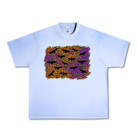 Grape Ice halloween leopard bat background Urban Heavy Tee - AdoDesignShop