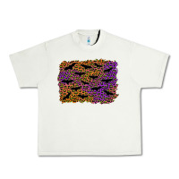 Pistachio halloween leopard bat background Urban Heavy Tee - AdoDesignShop