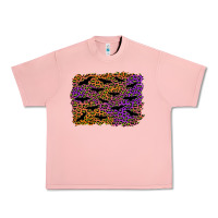 Salmon halloween leopard bat background Urban Heavy Tee - AdoDesignShop