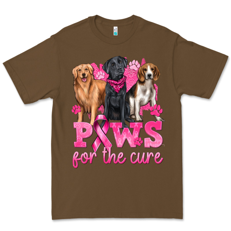 Paws For The Cure Premium Tee by texasbilliewilder | Teevron