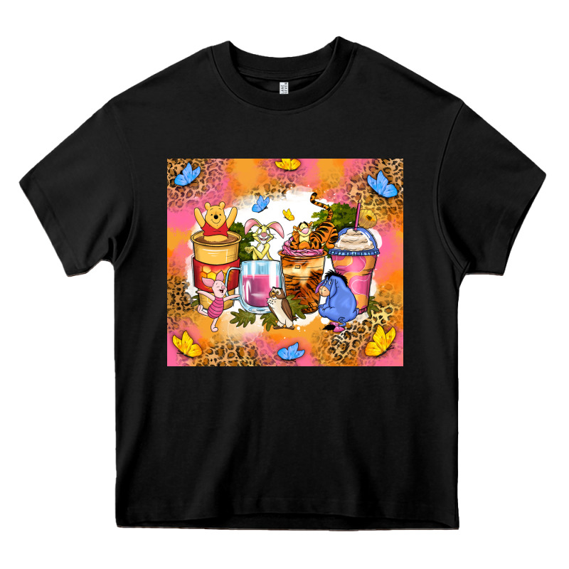 Cartoon Characters Coffee Cups Heavy Core Tee by Zillion Design Studio | Teevron