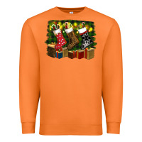 Carrot Christmas Santa Socks Premium Sweatshirt - RanaPortraitStore