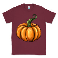 Burgundy pumpkin Classic Tee - BarkalooDesign