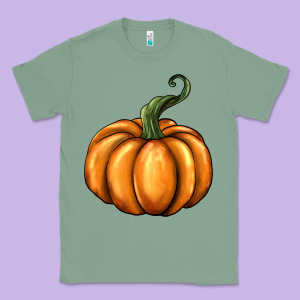 Pumpkin Classic Tee Designed By Barkaloodesign