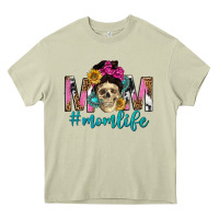 Mossy mom life with skull Heavy Core Tee - texasbilliewilder