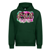 Forest Green Fur mama mother's day Urban Hoodie - HowdyJamesFarm