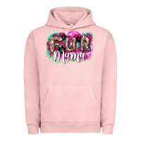 Pigment Salmon Fur mama mother's day Urban Hoodie - HowdyJamesFarm