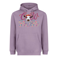 Lavender Cow Mom Heavyweight Hoodie - Bettercallsaul