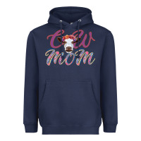 Navy Cow Mom Heavyweight Hoodie - Bettercallsaul