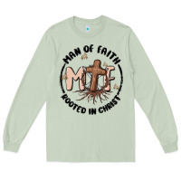 Matcha man of faith Long Sleeve Tee - MaliasSmallBusiness