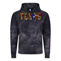 Cloud Black texas christmas Vintage Hoodie - JahusDesignShop