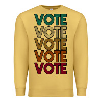 Antique Gold VOTE Premium Sweatshirt - Bettercallsaul