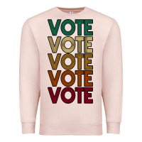 Pale Pink VOTE Premium Sweatshirt - Bettercallsaul