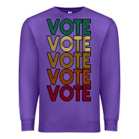 Purple VOTE Premium Sweatshirt - Bettercallsaul