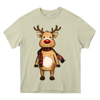 Mossy cute reindeer Heavy Core Tee - RanaPortraitStore