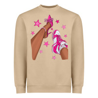 Mushroom afro sneakers and heels Heavyweight Sweatshirt - NancyCooperArtShop