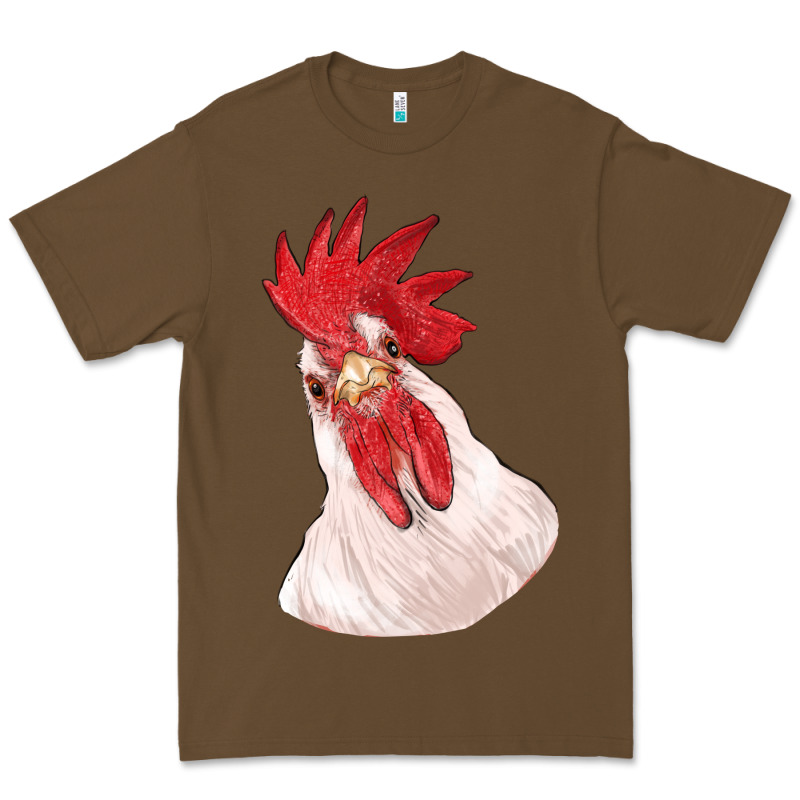 Silly Chicken Head Premium Tee by RanaPortraitStore | Teevron