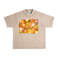 French Oak fall pumpkin background Urban Heavy Tee - AdoDesignShop