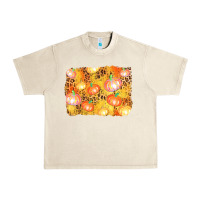 Sandshell fall pumpkin background Urban Heavy Tee - AdoDesignShop