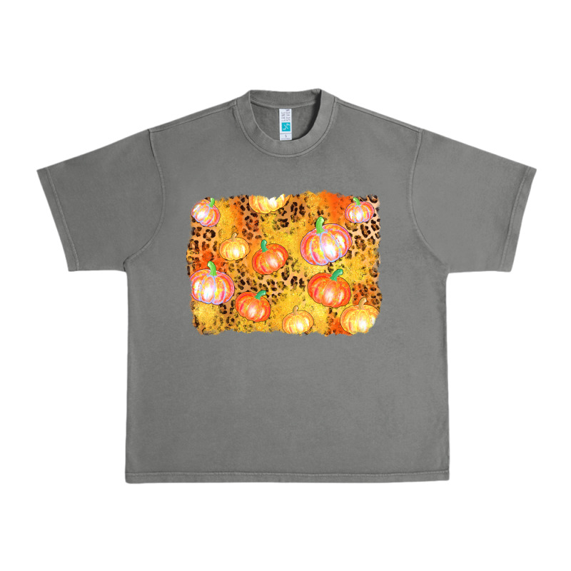 Fall Pumpkin Background Urban Heavy Tee by AdoDesignShop | Teevron