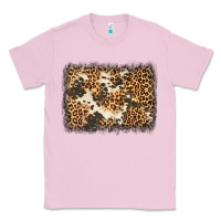 Bubblegum Pink distressed leopard cowhide background Classic Tee - Jasminsmagicworld