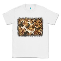 White distressed leopard cowhide background Classic Tee - Jasminsmagicworld