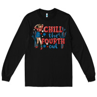 Black chill the fourth out malia Long Sleeve Tee - MaliasSmallBusiness