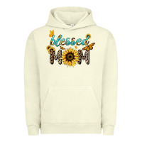 Pigment Pistachio Blessed mom sunflower butterfly mother's day Urban Hoodie - HowdyJamesFarm