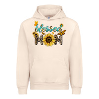 Sandshell Blessed mom sunflower butterfly mother's day Urban Hoodie - HowdyJamesFarm