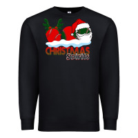 Black Christmas Spirits Baseball Premium Sweatshirt - Bettercallsaul