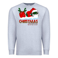 Heather Grey Christmas Spirits Baseball Premium Sweatshirt - Bettercallsaul