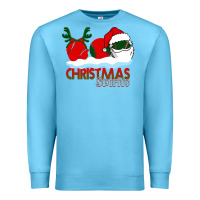 Ocean Blue Christmas Spirits Baseball Premium Sweatshirt - Bettercallsaul