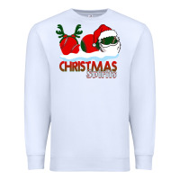 White Christmas Spirits Baseball Premium Sweatshirt - Bettercallsaul