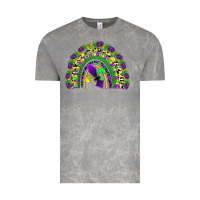 Cloud Rock mardi gras rainbow Vintage Tee - AdoDesignShop