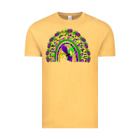 Vintage Mustard mardi gras rainbow Vintage Tee - AdoDesignShop