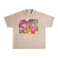 French Oak colourful pumpkin background Urban Heavy Tee - AdoDesignShop