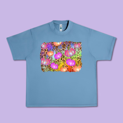Colourful Pumpkin Background Urban Heavy Tee Designed By Adodesignshop