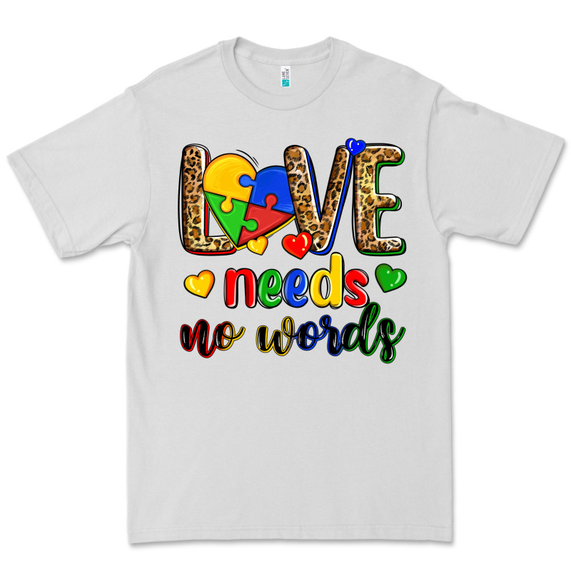 Love Needs No Words Premium Tee by Zillion Design Studio | Teevron
