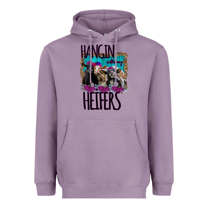 Hangin With My Heifers Heavyweight Hoodie by Bettercallsaul | Teevron