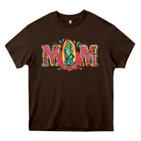 Chocolate Brown mom mexica Heavy Core Tee - texasbilliewilder