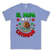 Colony Blue El Papa Mas Chingon Mexican Classic Tee - LillyAllenDesigns