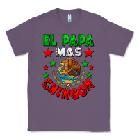 Lavender El Papa Mas Chingon Mexican Classic Tee - LillyAllenDesigns