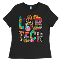 Black lab tech Ladies Tee - Zillion Design Studio