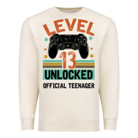 Sandshell Level 13 Unlocked Official Teenager 13th Birthday Premium Sweatshirt - Bettercallsaul