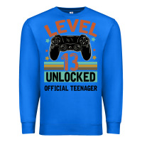 True Royal Level 13 Unlocked Official Teenager 13th Birthday Premium Sweatshirt - Bettercallsaul
