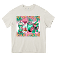 Cream respiratory therapist coffee cups Heavy Core Tee - Zillion Design Studio