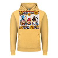 Vintage Mustard hockey gnomes Vintage Hoodie - AdoDesignShop