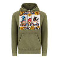 Vintage Olive hockey gnomes Vintage Hoodie - AdoDesignShop