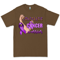 Cacao Pancreatic Cancer Warrior Premium Tee - texasbilliewilder