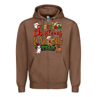 Chestnut Official Christmas baking team Zipper Hoodie - NancyCooperArtShop